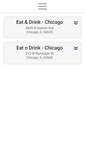 Mobile Screenshot of eatanddrinkchicago.com